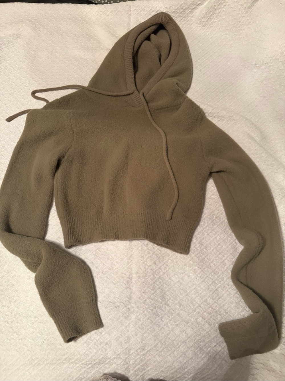 Zara cropped Hooded Sweater